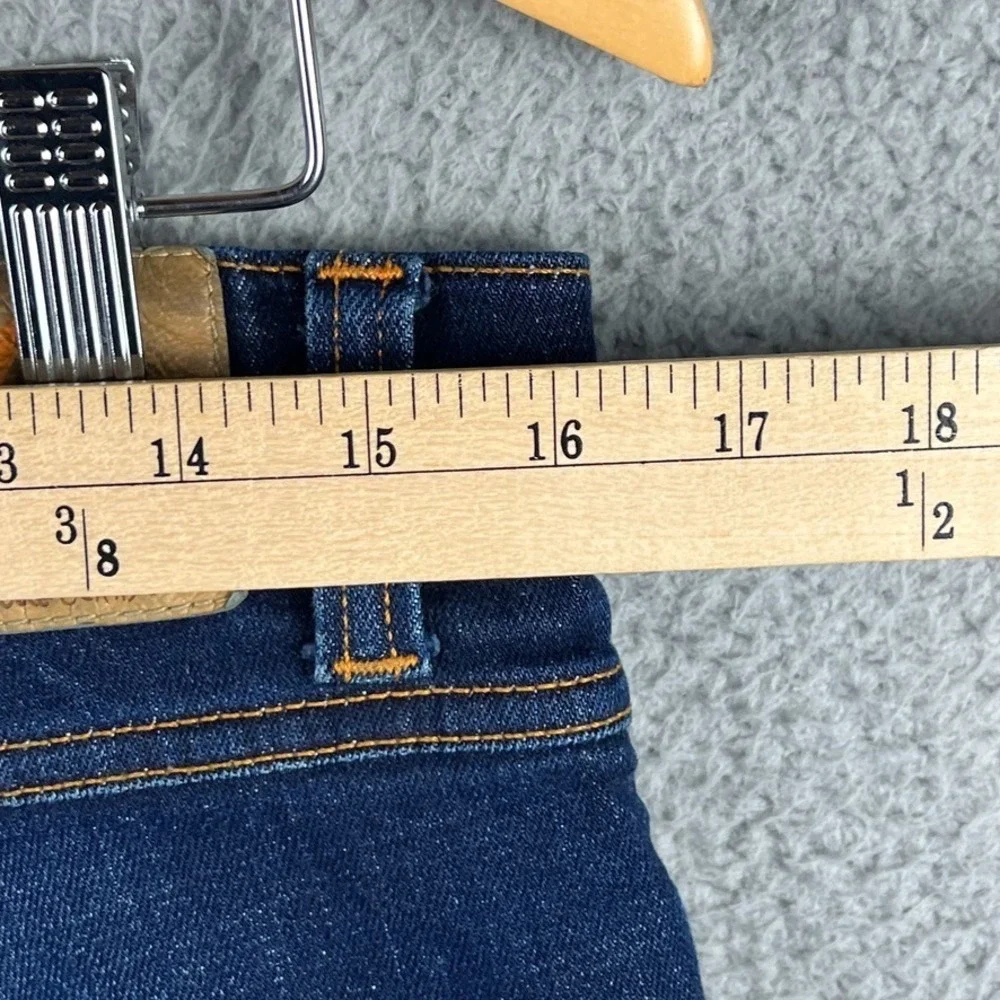 Nudie Jeans Mens 30x34‎ (A: 32x33) Blue Dark Wash Slim Fit Organic Cotton